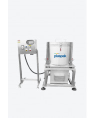 centrífuga industrial de frutas y vegetales plaspak