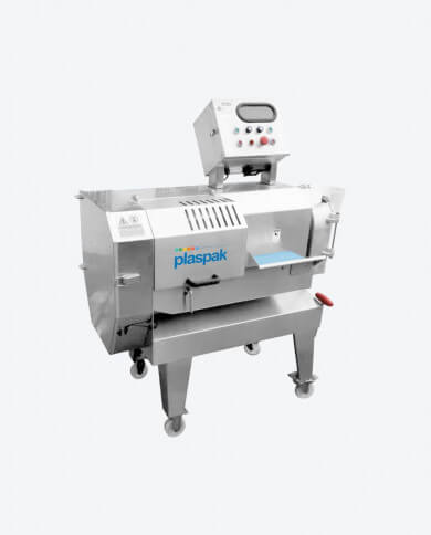 Cortadora industrial de frutas, vegetales y hojas