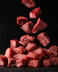 carne en cubos