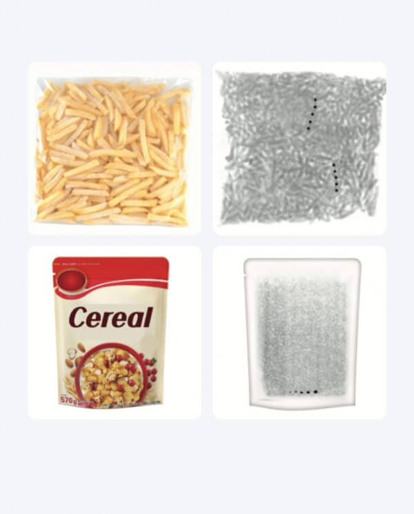 Inspección por Rayos X alimentos Inspección por Rayos X alimentos