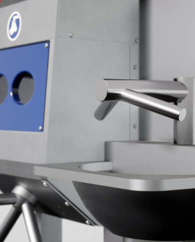 Controles de acceso higiénicos