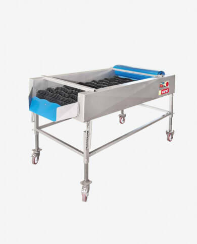 sistema de limpieza frutas