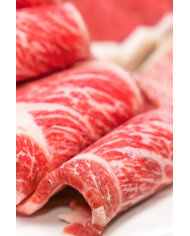 Máquina laminadora de carne industrial